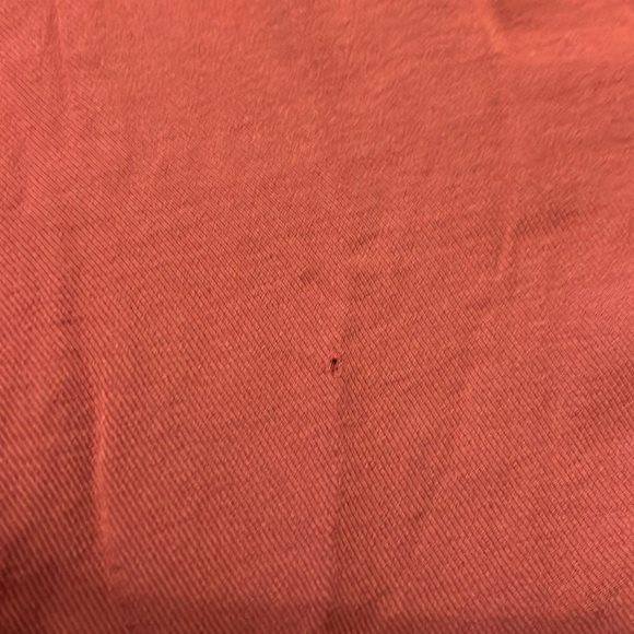 Very soft brick colored rayon blouse - Picture 4 of 8